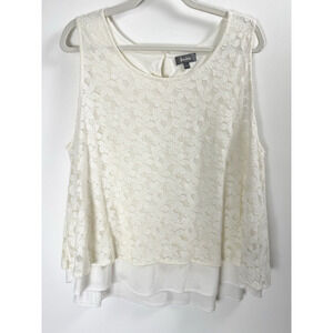 Neiman Marcus Floral Lace Quiet Luxury Bohemian Cottagecore Preppy Flowy Blouse